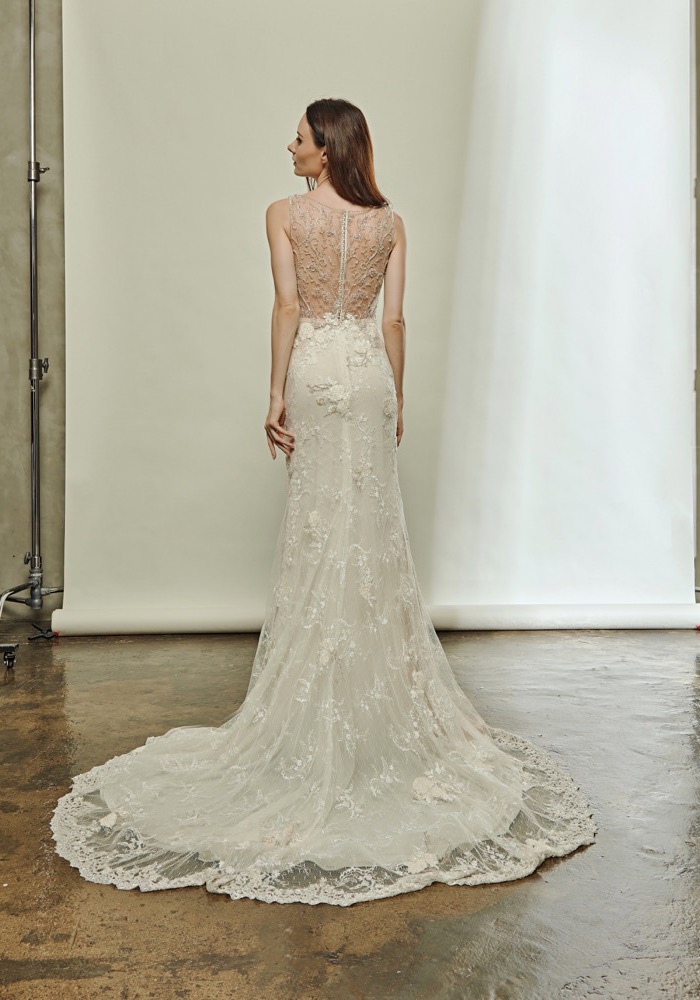 Annasul Y Illusion Back Wedding Dress HK | Designer Bridal Room