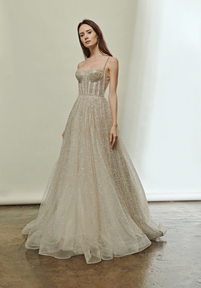 Annasul Y Sparkly Corset Wedding Dress HK | Designer Bridal Room