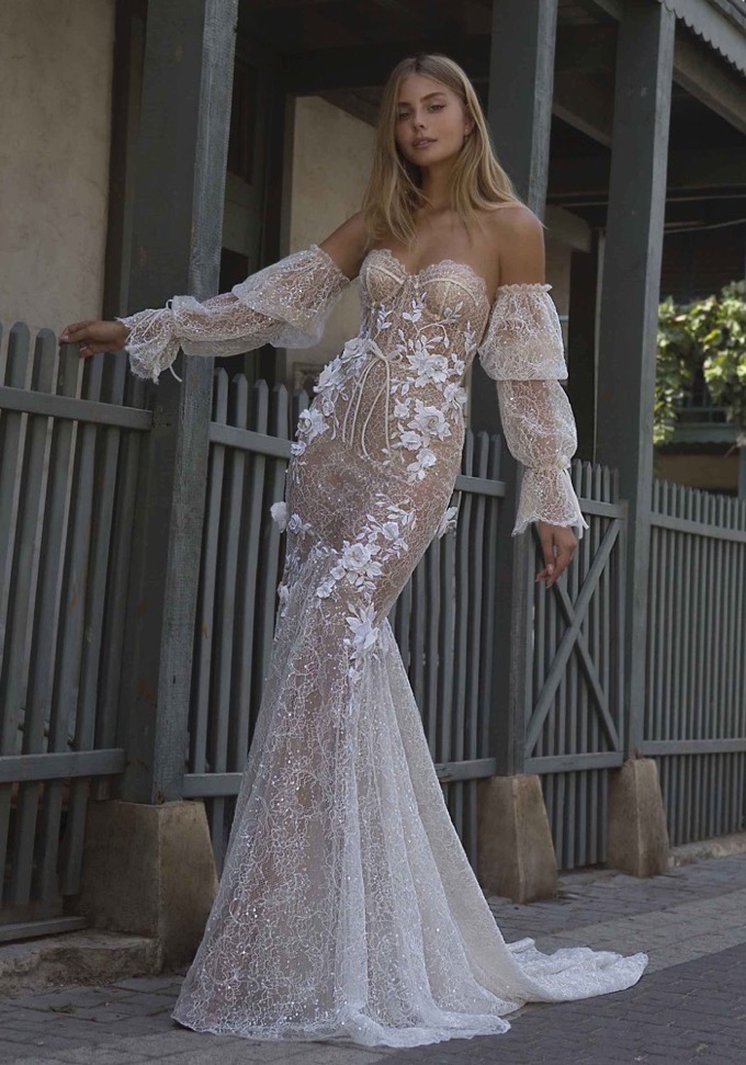 Berta Privee | 21-P102 Sparkly Mermaid Wedding Dress HK | Designer ...