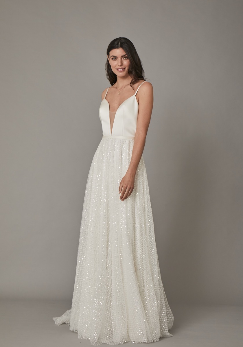Catherine Deane | Skyla Beaded Wedding Dress HK | Designer Bridal Room