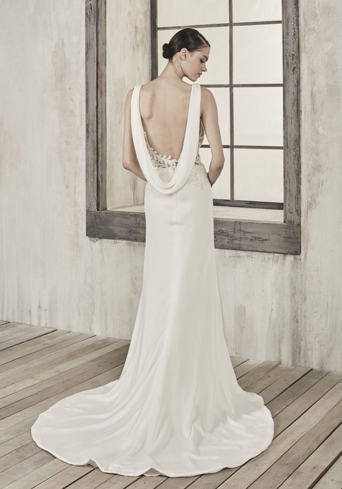 Vera wang georgina top gown