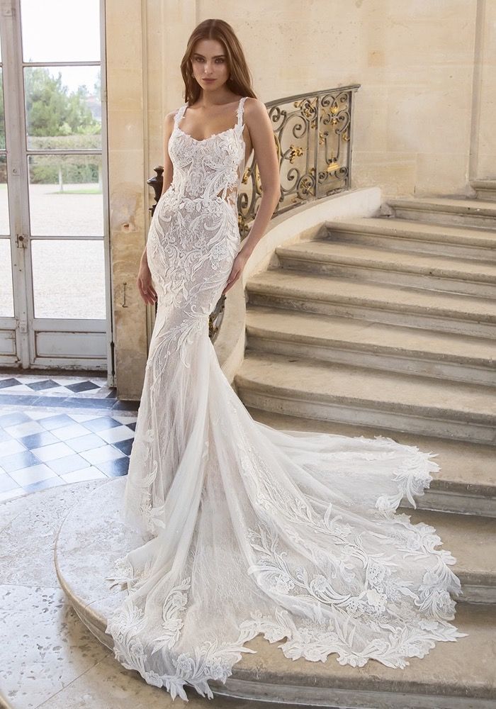 lyse Neytiri Embroidered Backless Mermaid Wedding Dress HK | Designer  bridal Room