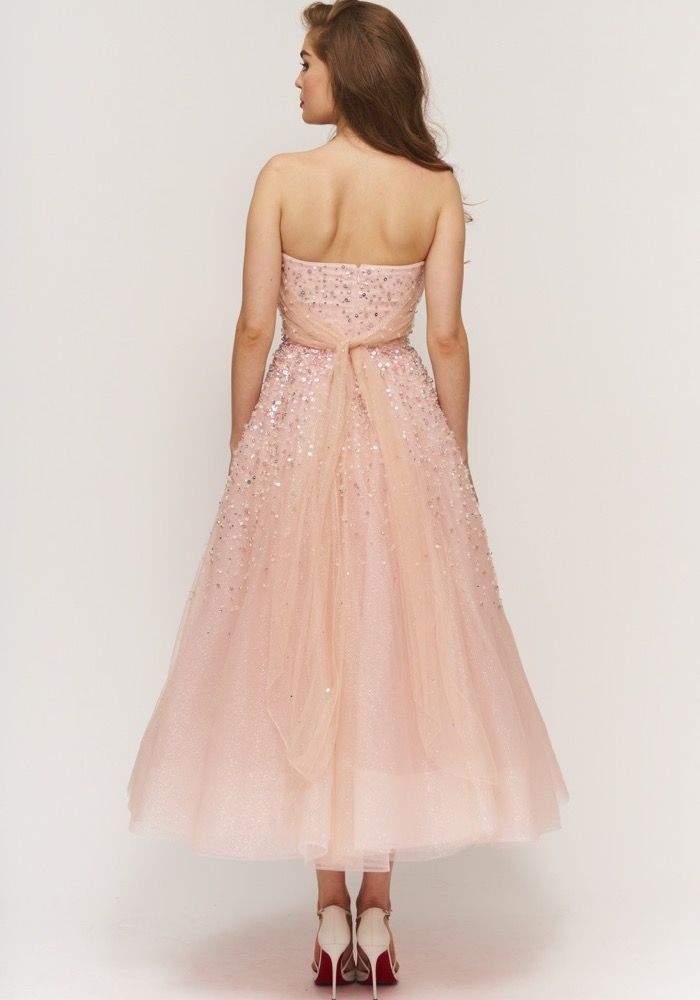 Jenny Packham Dearest Sparkly Pink Evening Gown HK Jenny Packham Dearest Sparkly Pink Evening Gown HK