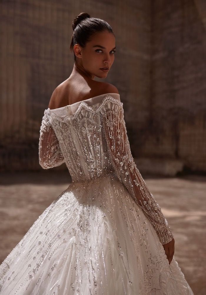 Milla Nova Vendela Beaded Princess Wedding Dress HK 香港婚紗