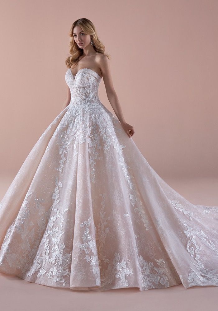 Romance by Nicole, ROA20011 Embroidered Fairytale Princess Ball Gown