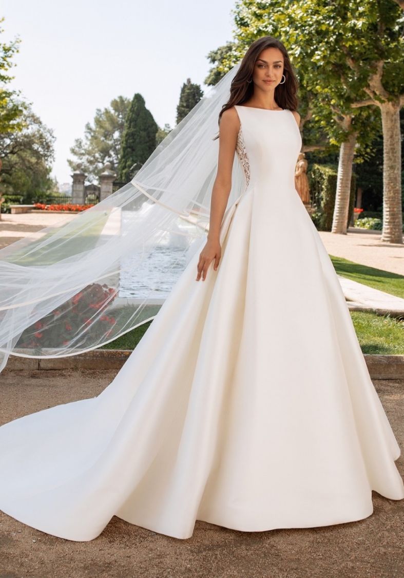 minimalist ball gown wedding dress, OFF 