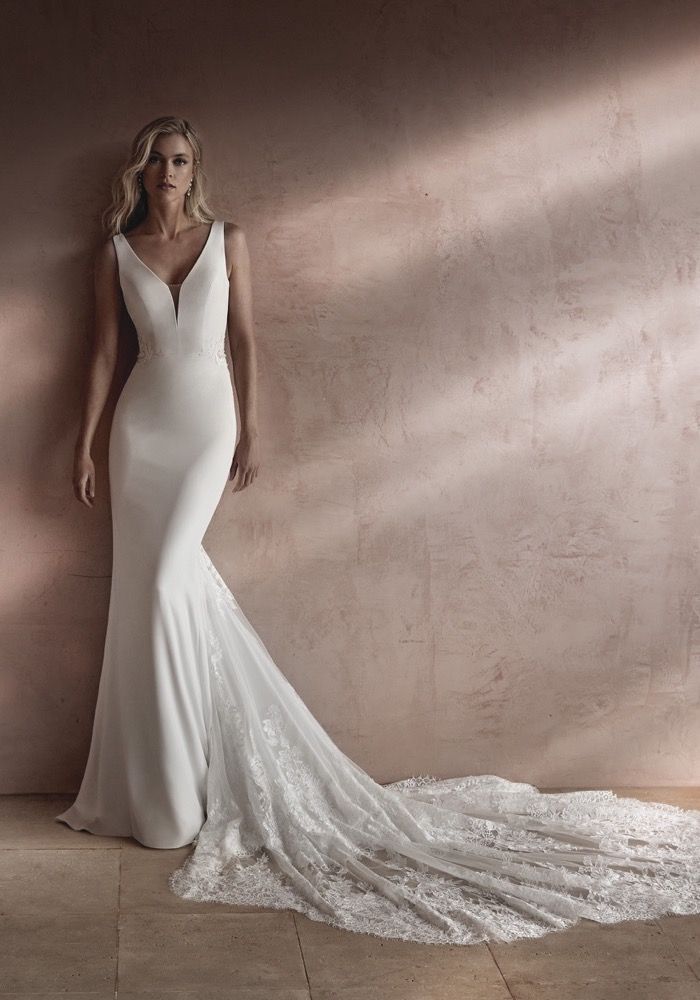 Pronovias Palaiss Illusion Back Wedding Dress HK | Designer Bridal Room