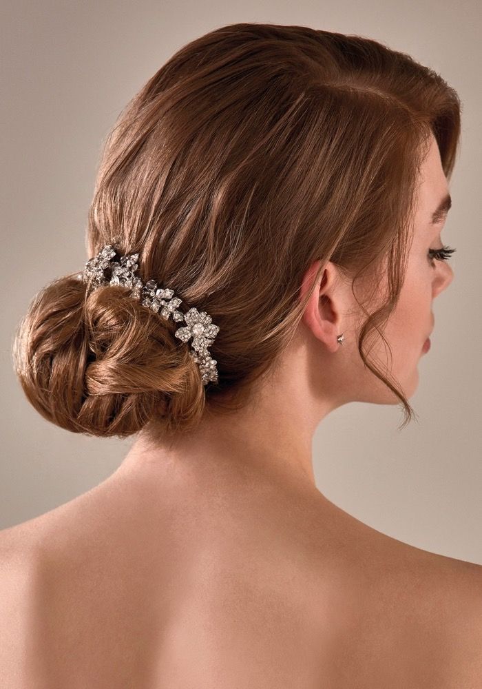 Hair Accessories | Beaded Floral Bridal Hair Comb HK  display picture 2