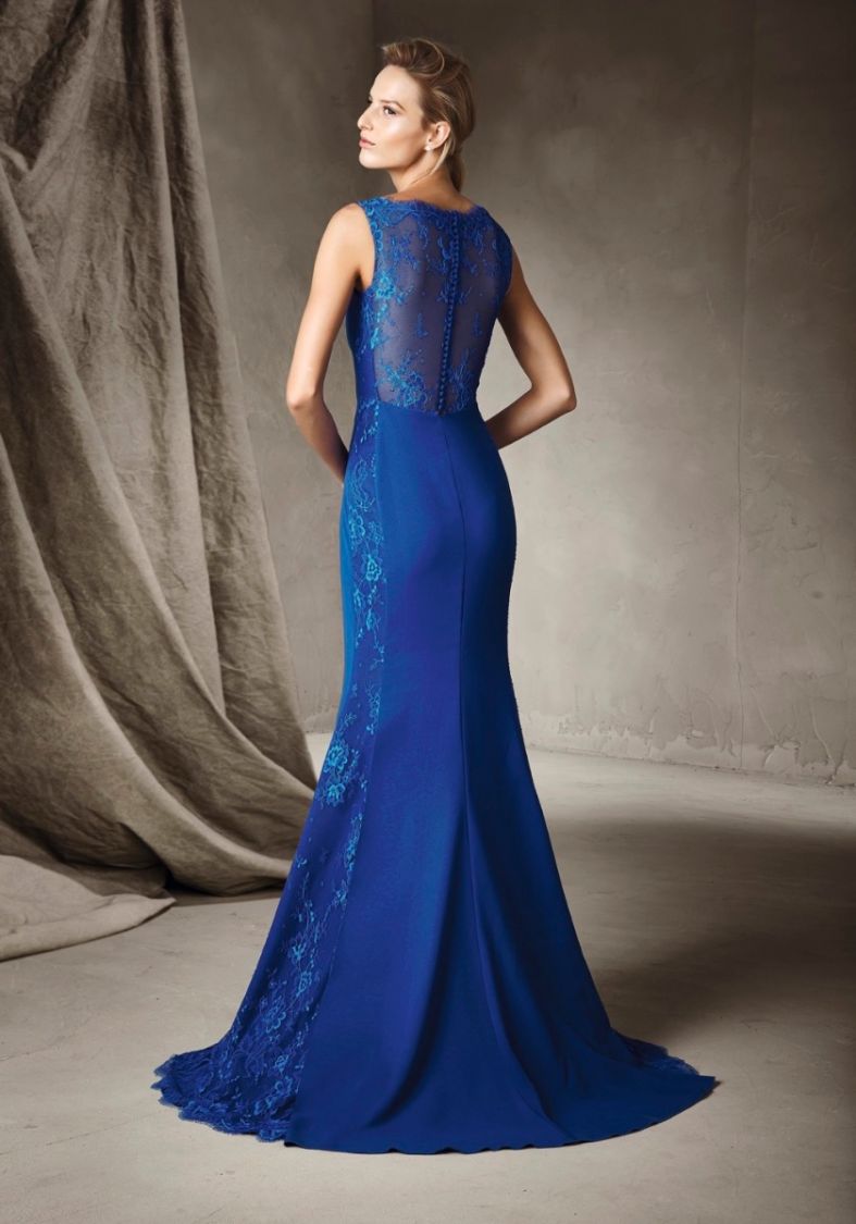 Pronovias hotsell blue dress