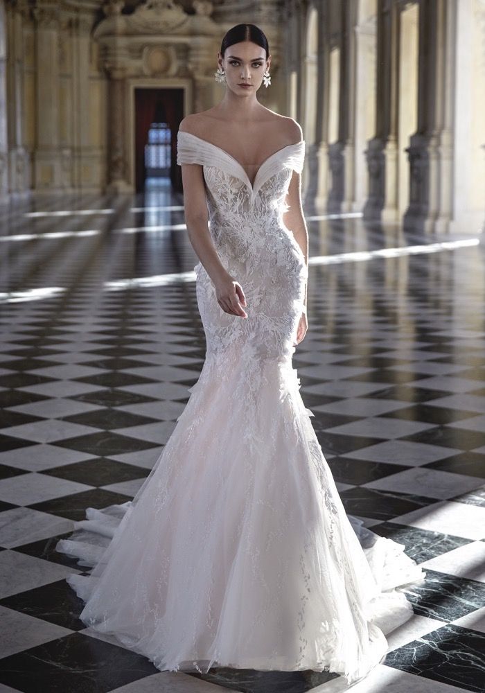 Pronovias Privee Cassandra Mermaid Wedding Dress HK | Designer 