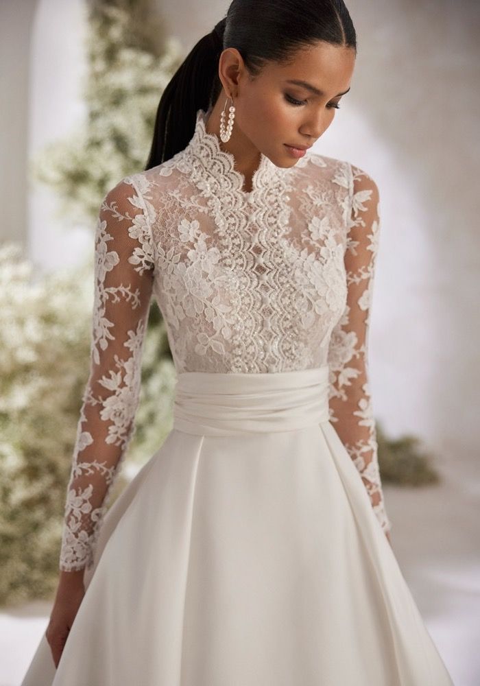 Rosa Clara Tolosa Long Sleeve Wedding Dress HK | Designer Bridal Room