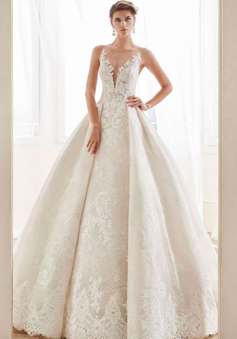rosa clara lace wedding dress