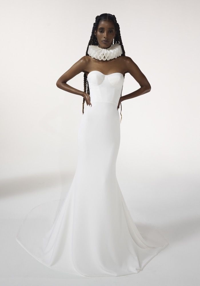Vera Wang Araya Strapless Mermaid Wedding Dress HK