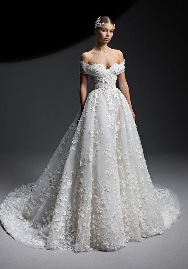 Zuhair Murad IDA Embroidered Princess Wedding Dress HK | Designer Bridal  Room