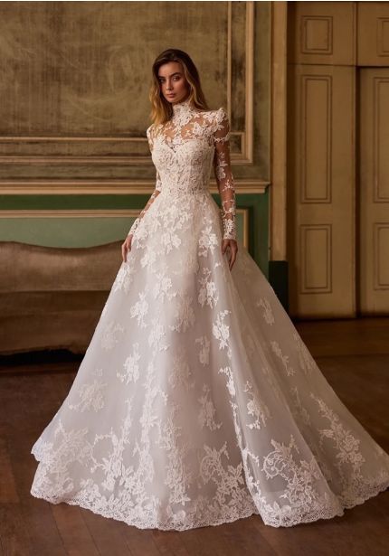 2-Piece Lace Wedding Dress
