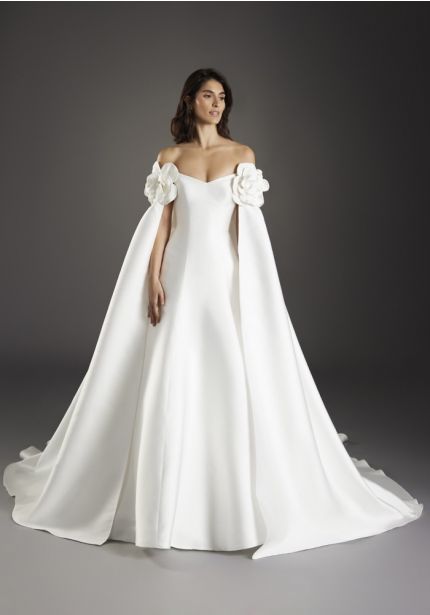 Strapless Mikado Wedding Dress