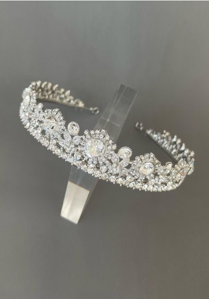 Beaded Bridal Crown