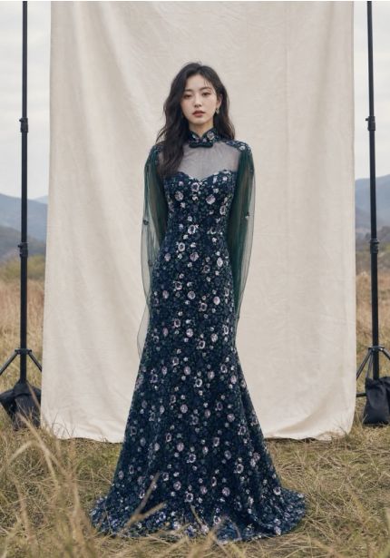 Sequinned Cheongsam