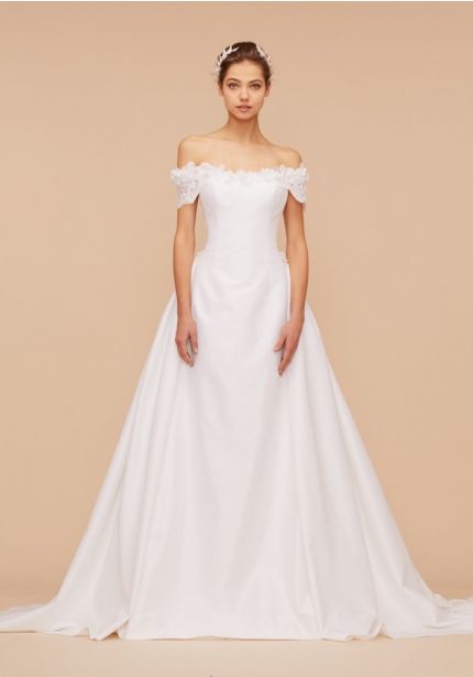 Off-Shoulder Princess Wedding Dress