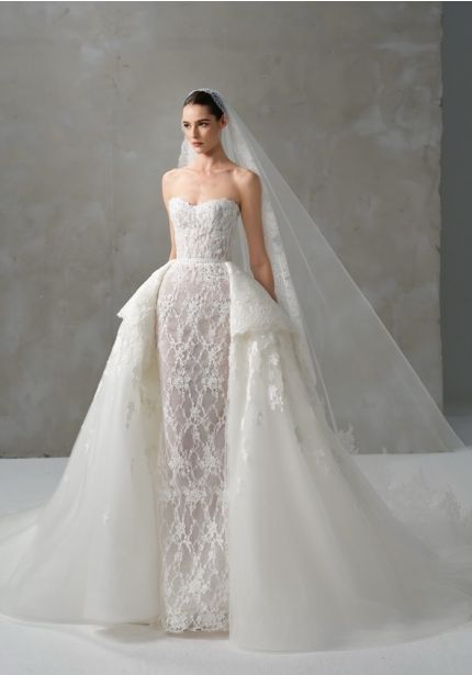 2-Piece Lace Wedding Dress