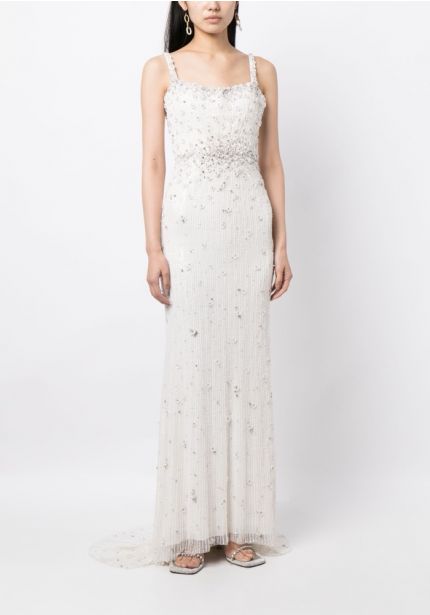 Embellished Mermaid Wedding Dress
