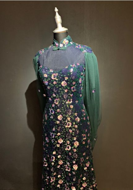 Sequinned Cheongsam