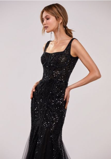 Sequinned Mermaid Gown
