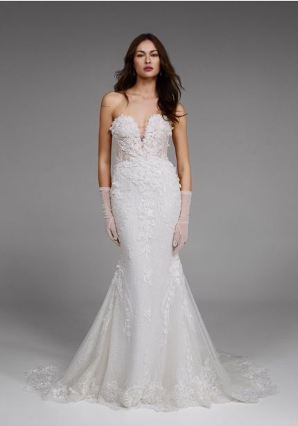 Beaded Mermaid Wedding Dress