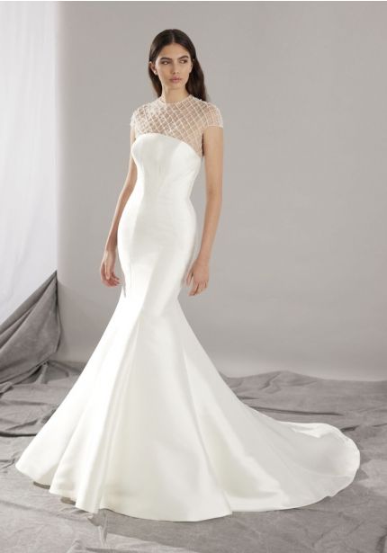 Strapless Mikado Wedding Dress