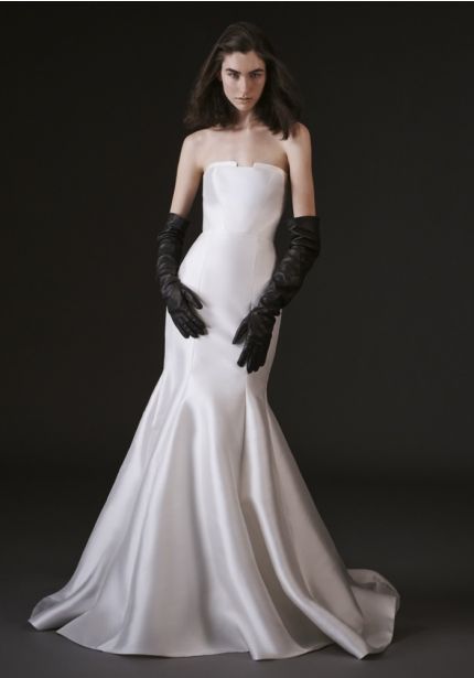 Strapless Mikado Wedding Dress