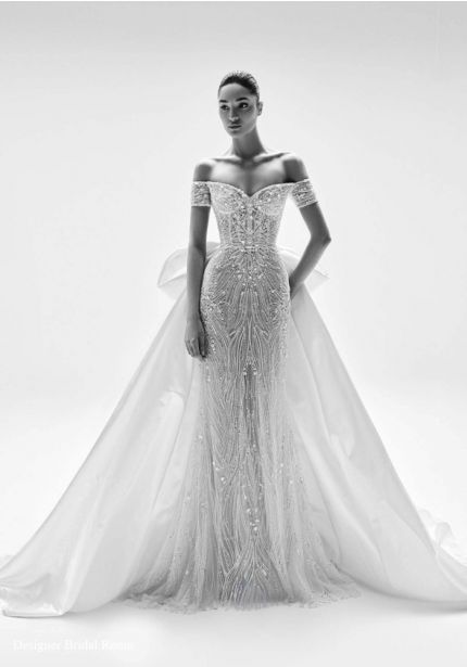 Embellished 2-In-1 Wedding Dress