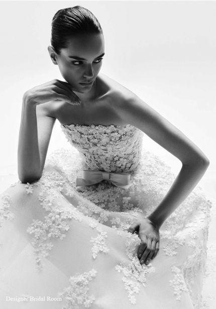 Floral Lace Wedding Dress