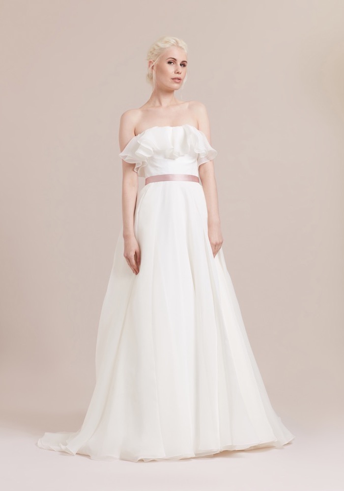 Jenny Packham | Anais Organza Ruffle Princess Wedding Dress| Designer ...