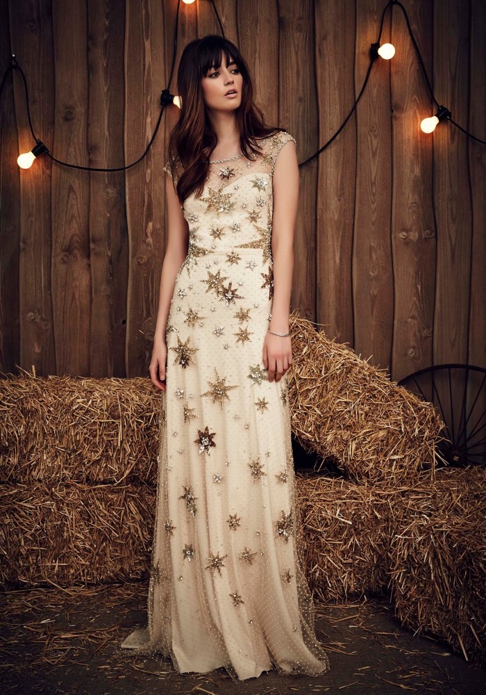 Jenny Packham | Jolene Embellished Wedding Dress with Sheer 