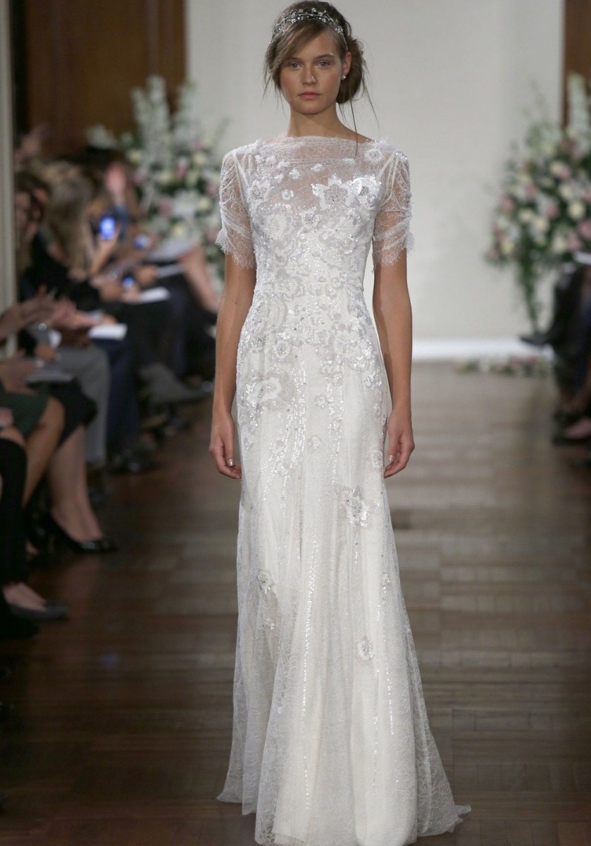 Jenny Packham | Mimosa Beaded Elegant Lace Wedding Dress | Designer ...