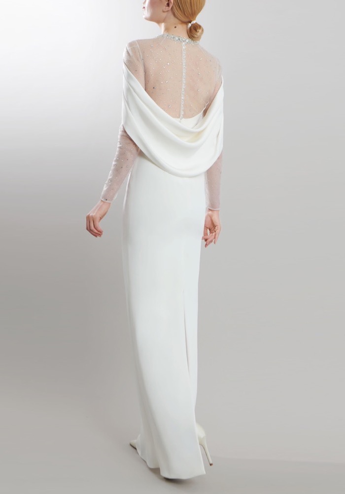 Jenny Packham Voyager White Long Sleeves Wedding Dress HK | Designer ...