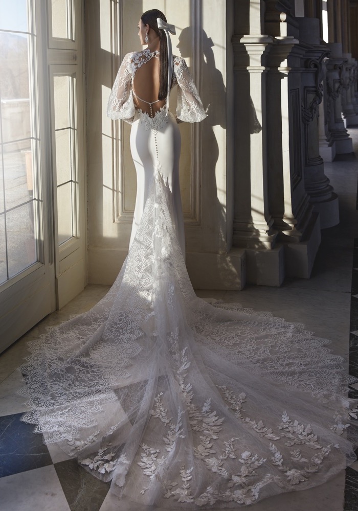 Pronovias Privee Caterina Mermaid Wedding Dress HK | Designer Bridal Room