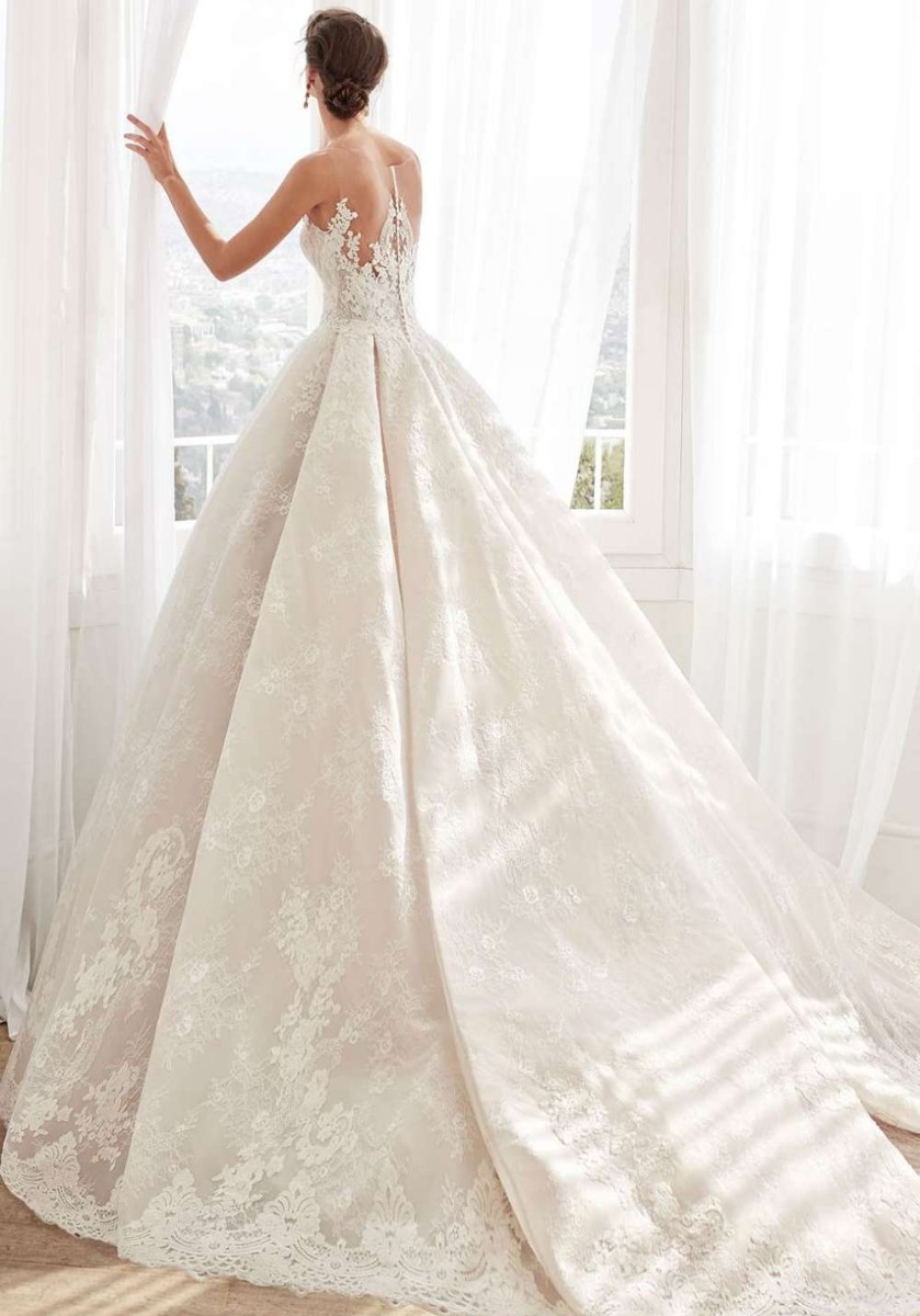 diamonds and lace bridal